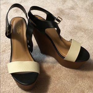Size 7 Charlotte Russe wedges